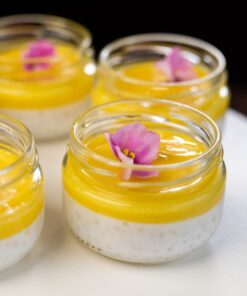 Kókusztejes tápióka puding