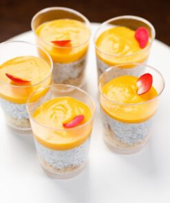 Mák mousse narancsos sütőtök pürével