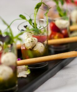 Mozzarella Caprese balzsamméz kaviárral