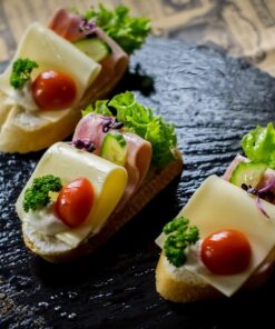 Sajtos sonkás szendvics