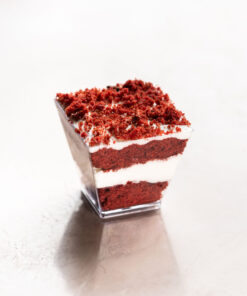 Bársonytorta pohárdesszert